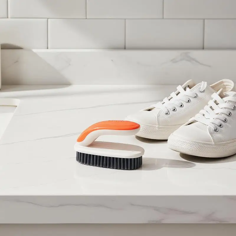 

〔20E〕|Cleaning Brushes Soft PP Bristles With Handle Perfect For Shoes Clothes Home Use〔25〕