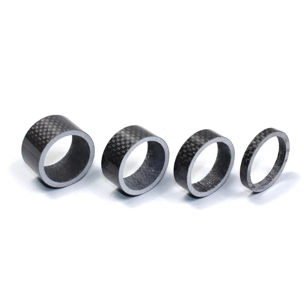 3mm/5mm/10mm/15mm/20mm Lightweight Bicycle Washer Carbon Fiber Mountain Bike Road Bike Gasket Cycling Equipment Dropshipping