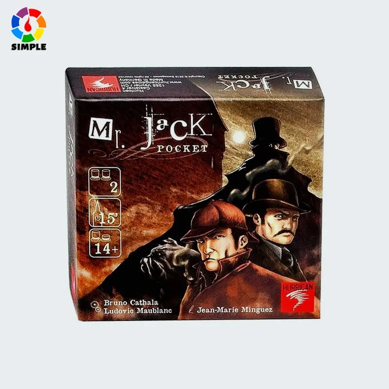 

Mr Jack Pocket Version Board Game Cards Game Send English Instructions Easy Carry And Easy Play