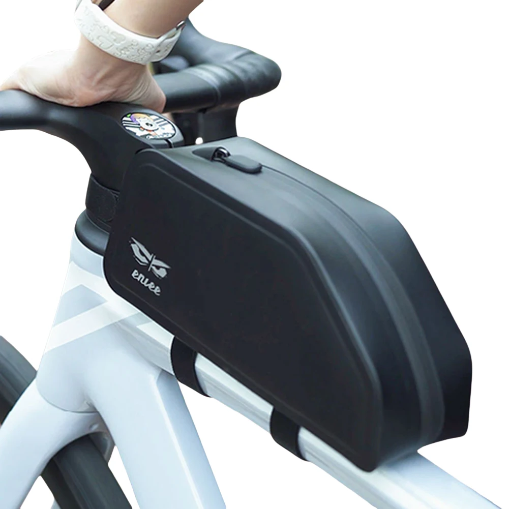 

1.5L Bicycle Top Tube Bag Waterproof Cycling Tools Storage Bag TPU Cycling Front Bag for MTB Road Bike Accessories