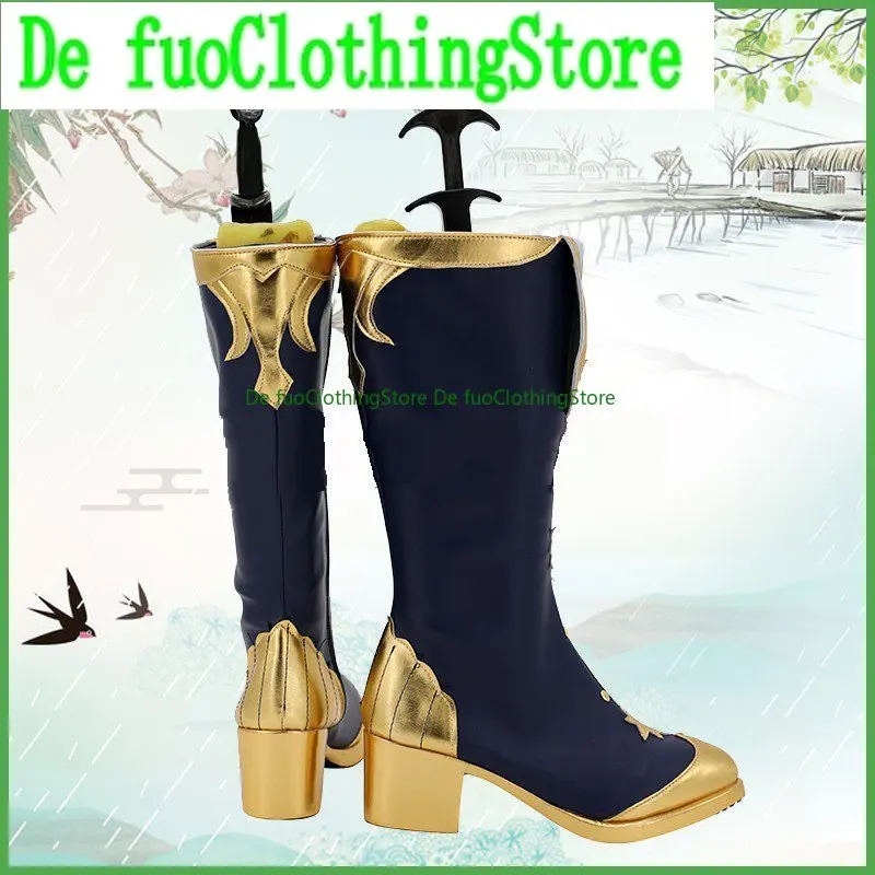 Conjunto estrelas tori himemiya cosplay sapatos botas anime jogo de natal anime halloween defuoclothing loja de sapatos