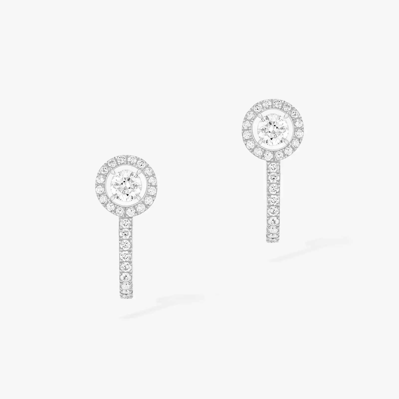 Fashionable hot selling S925sterling silver earrings, luxurious messica brand, French MOVE series, high-quality women's earrings