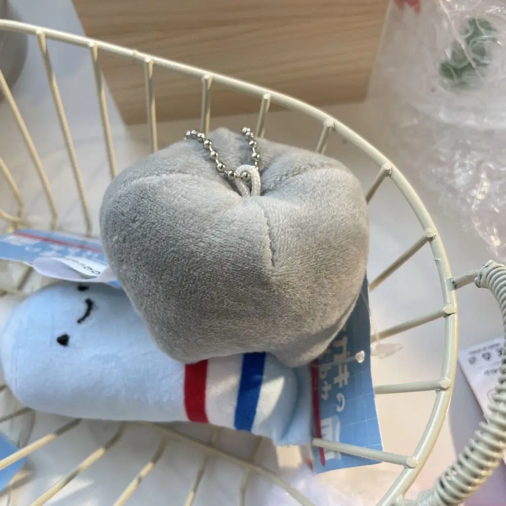 Fashion Soft Teeth Keychain Stuffed Cartoon Care for Teeth Pendant Decayed Tooth Virus Pendant