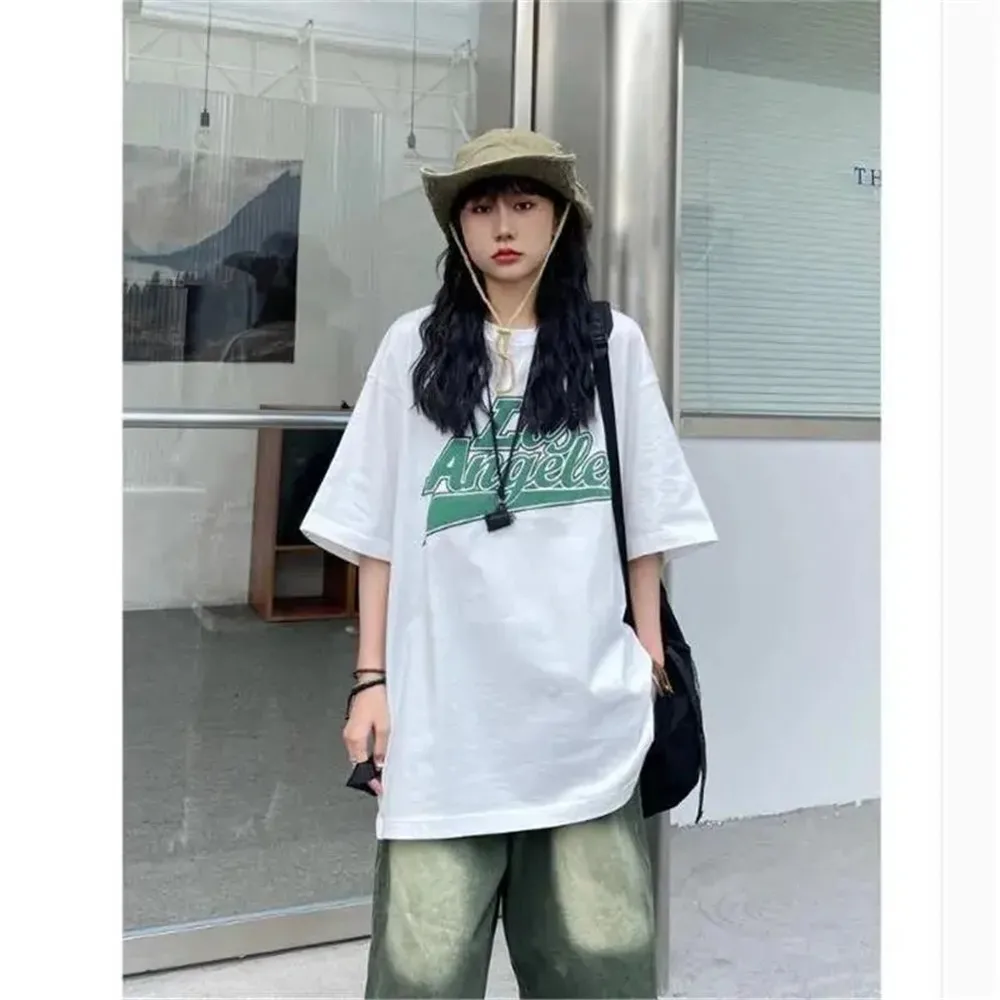 Short gothique Y2k en Jean pour femmes, taille haute, décontracté, Style de rue, Vintage, ample, droit, Harajuku, jambes larges, mode d\'été