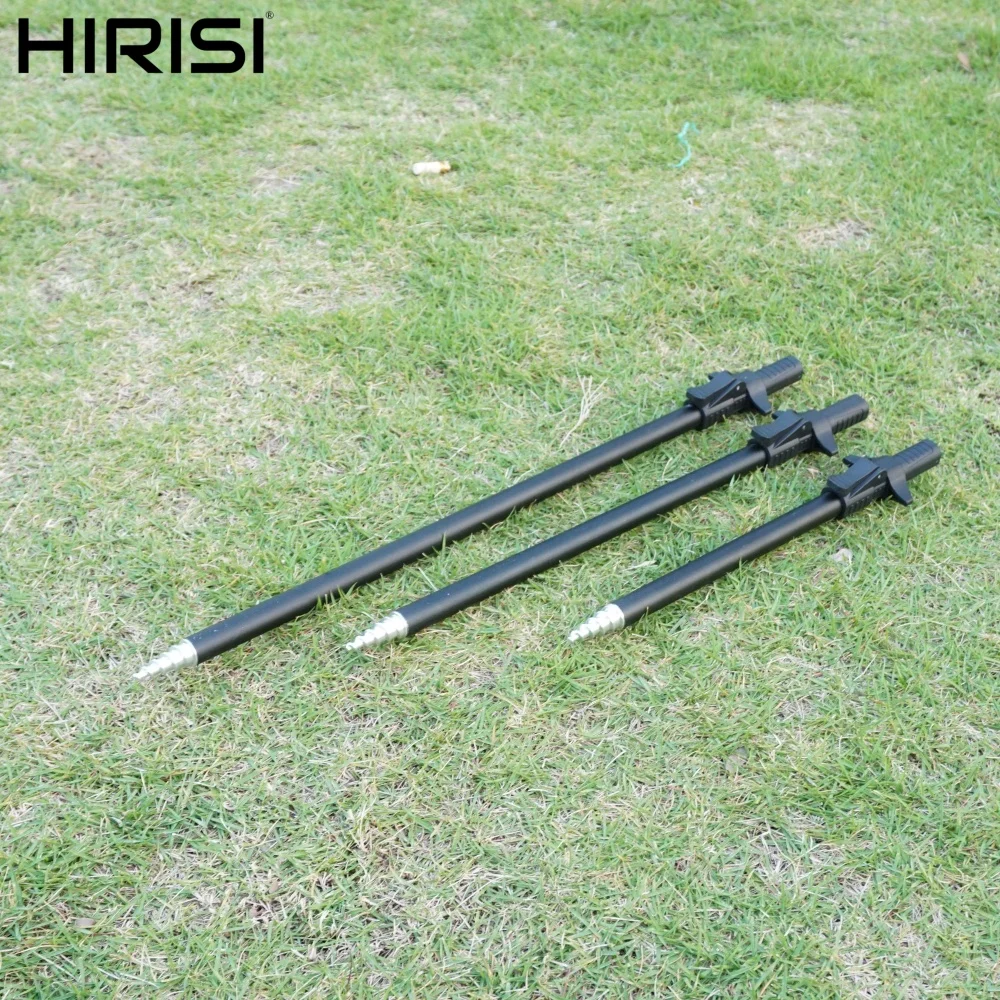

Hirisi 1pcs Carp Fishing Banksticks Aluminium Telescopic Rod Pod Support Holder Accessories