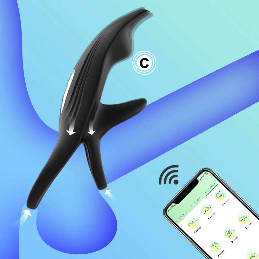 Anneau pénien à moteur pour hommes, vibromasseur de couple avec touristes, jouets sexy pour adultes, Maastricht l'éjaculation