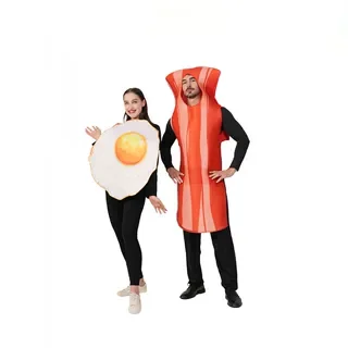 البيض المقلي لحم الخنزير المقدد تأثيري حلي الكبار دور بلانغ مضحك مرحلة الأداء Cisas المرحلة الزي ملابس نسائية عرقية #2