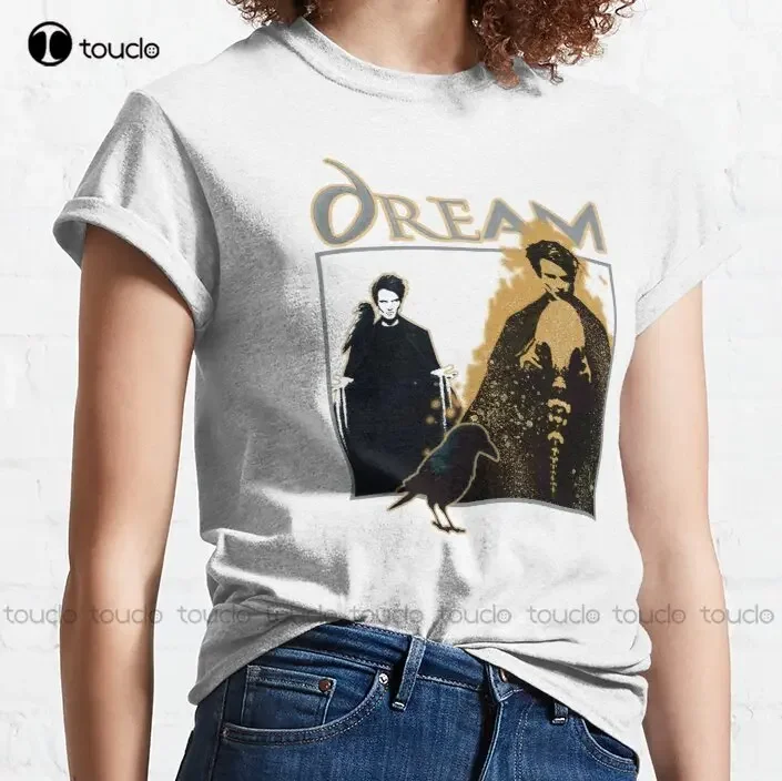 The Sandman Dream Morpheus Classic T-Shirt Cool Shirts Custom Aldult Teen Unisex Digital Printing Tee Shirts Xs-5Xl Streetwear