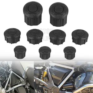 Pour BMW R1250GS LC R1250GS R 1200 1250 GS Adventure adv 2022 2023 Capuchons de couvre-trous de cadre Bouchon décoratif Ensemble de capuchons de cadre Moto 10 meilleures ventes BMW Technic - No 7
