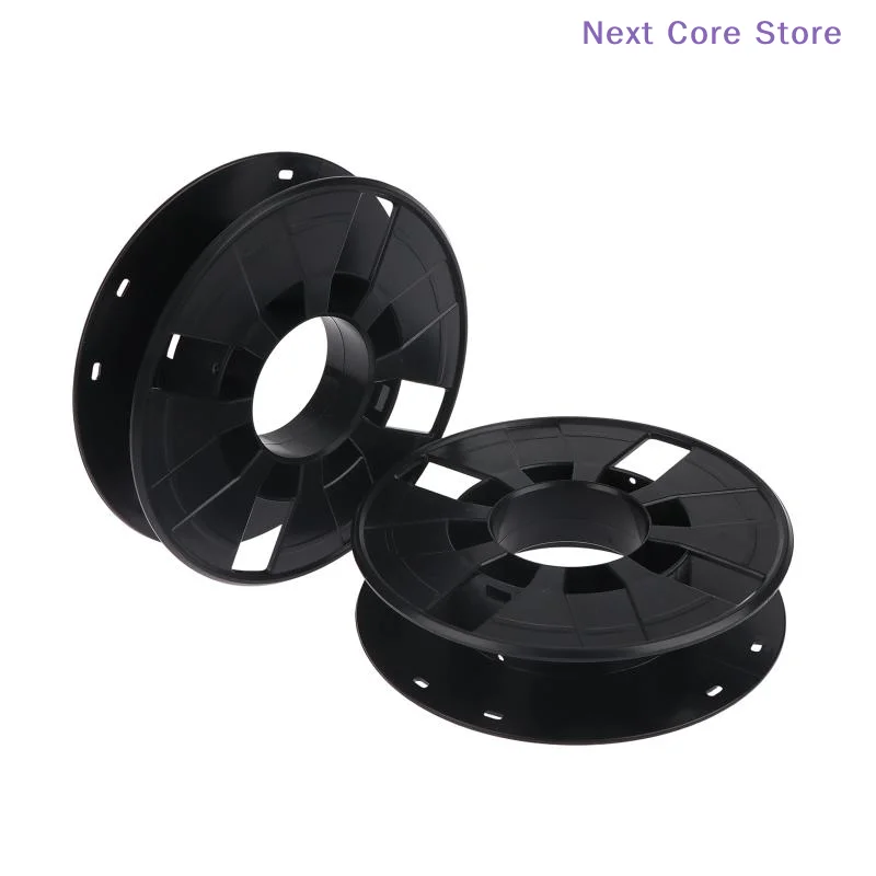 [NC]1/2Pcs Black Musical Instruments Cable Wire Wrap Reel Drum 150mm 3D Printers Filament Reel For Lights Rope Leads Cables[NC]