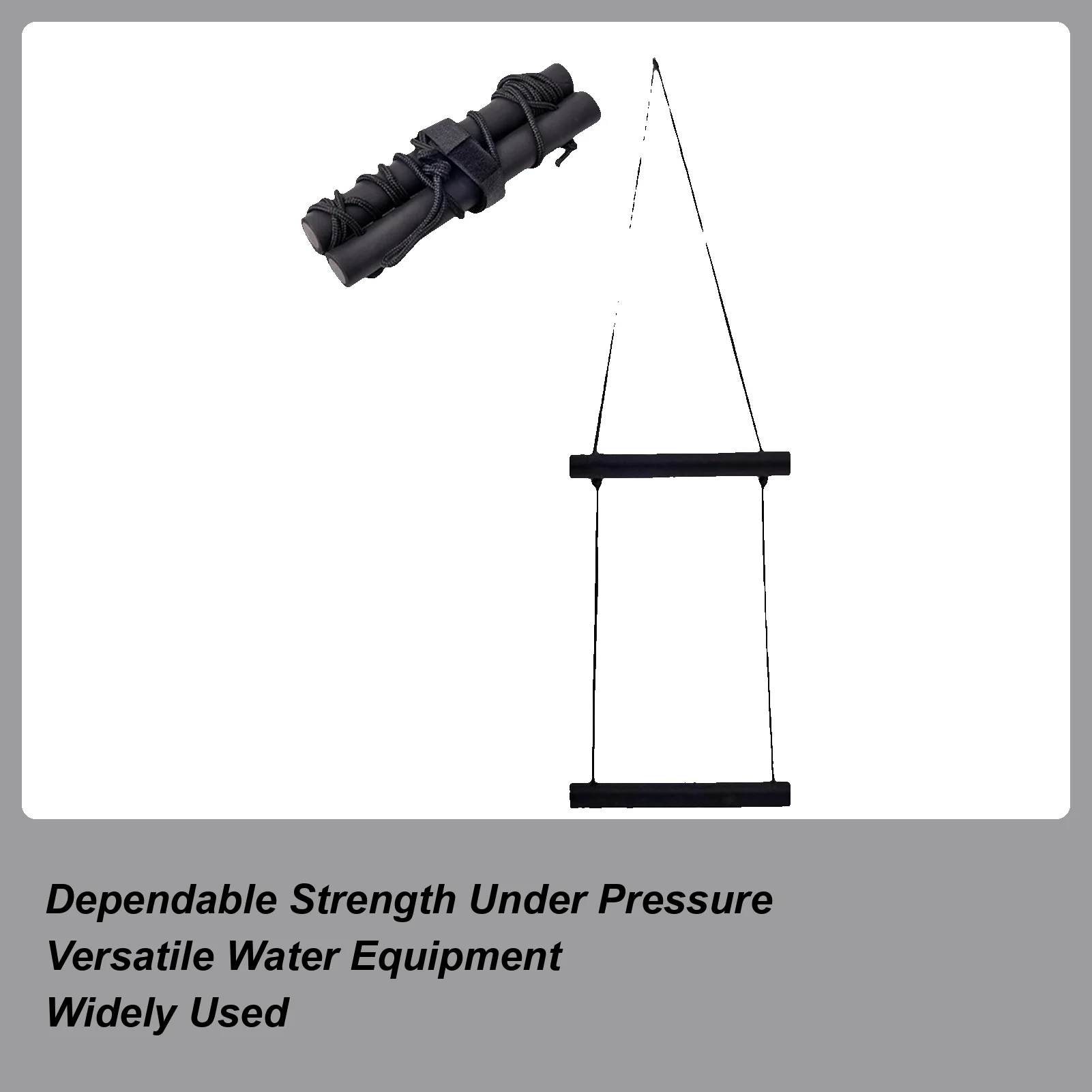 

1 шт., нескользящая и легко поднимающаяся лестница для ловкости, скоростная лестница, физическая веревочная лестница, подвесная мягкая лестница для каяка, альпинизм на открытом воздухе