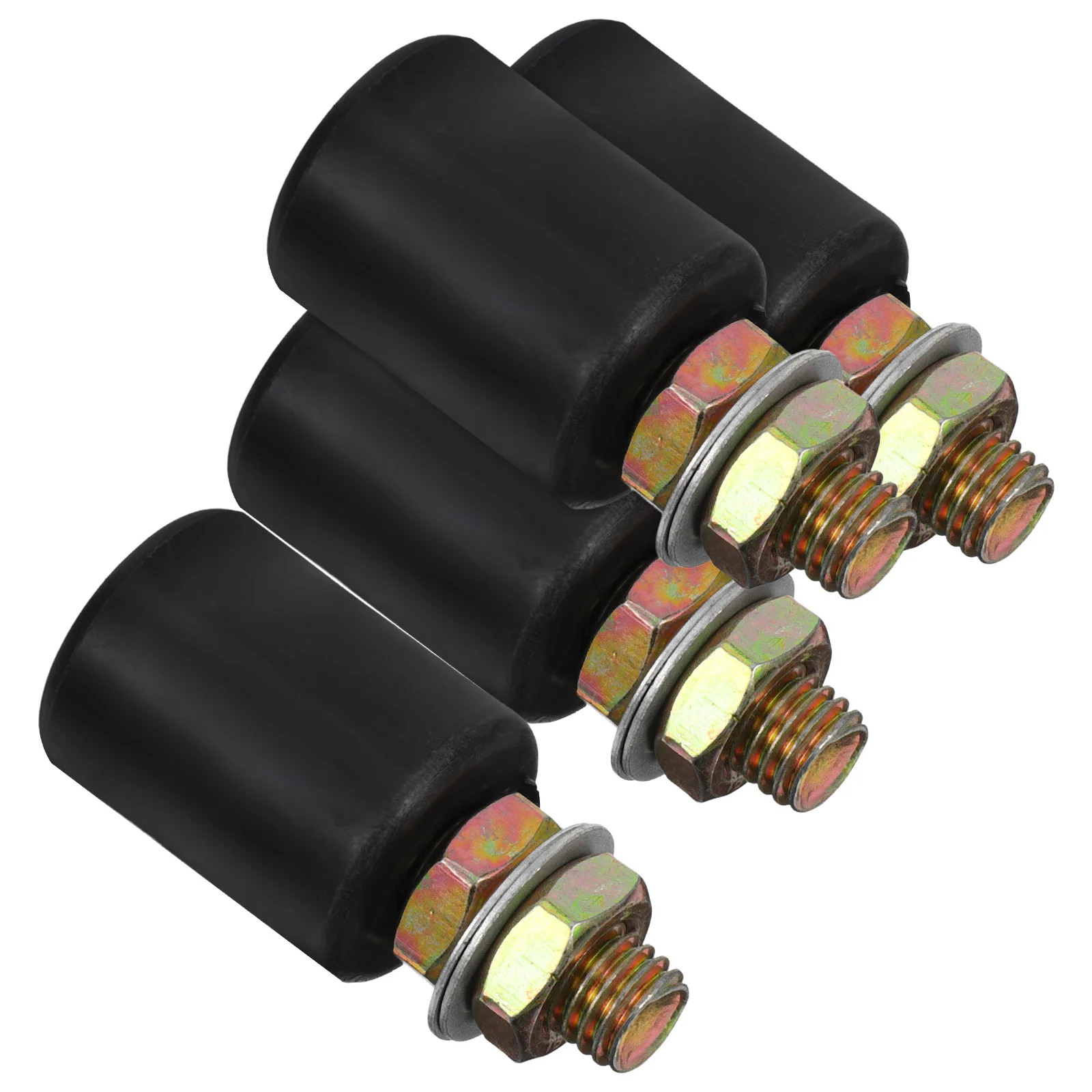 4 Pcs Pulley Door Accessories Sliding Rollers for Gate Nylon Guiding Wheel Fixed