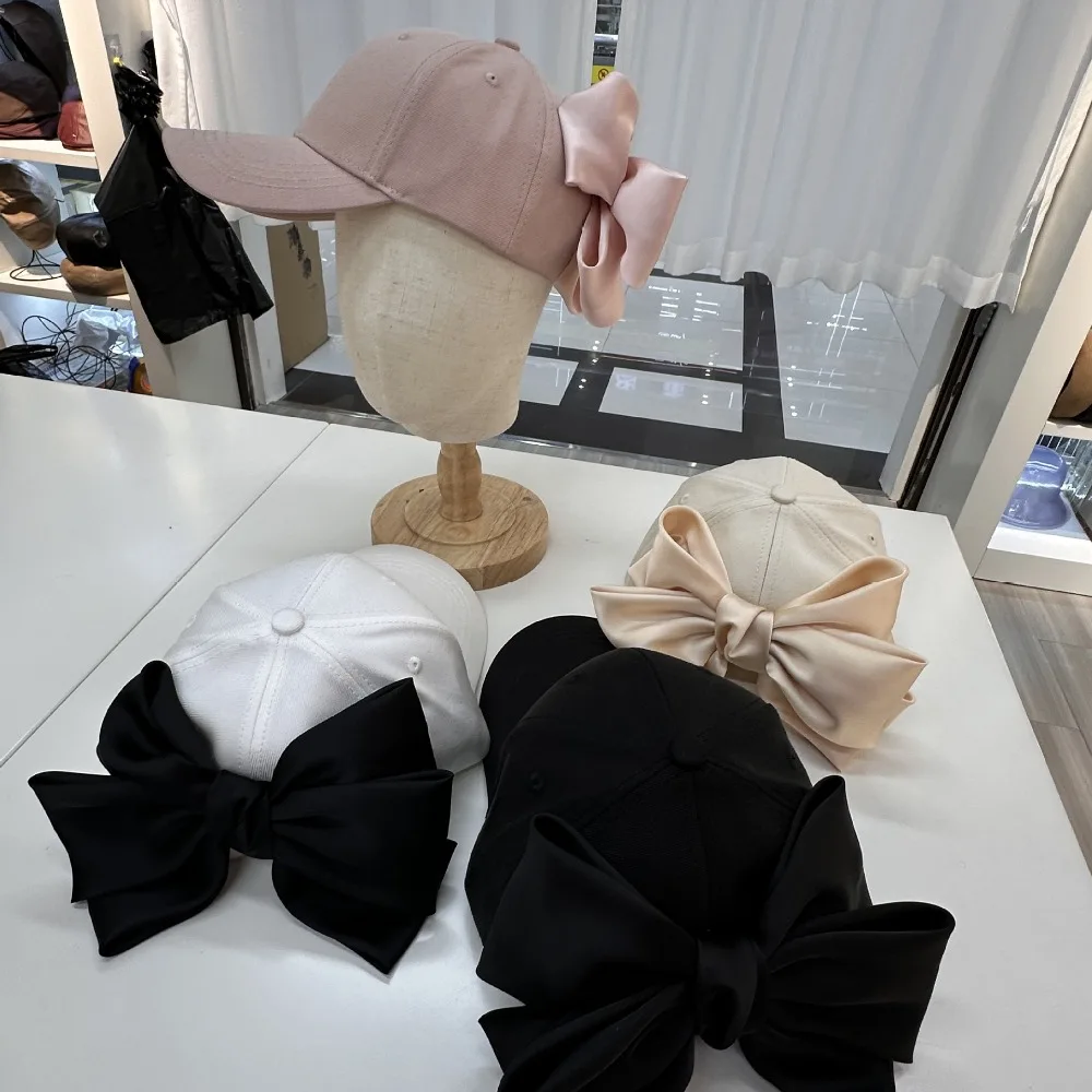 

Fashionable Hats Versatile Bow Ties Cute Baseball Caps Adorable Largebrimmed Baseball Caps Casual Duckbill Caps and Popular Gift