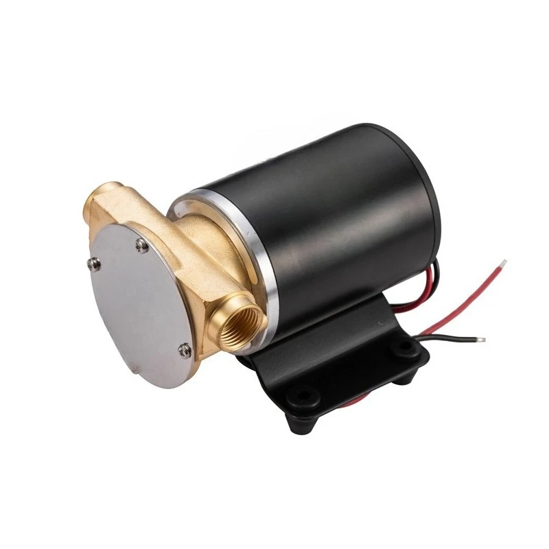 12V24V marine oil pumping cooling pump yacht booster pump miniature rubber impeller circulating pump
