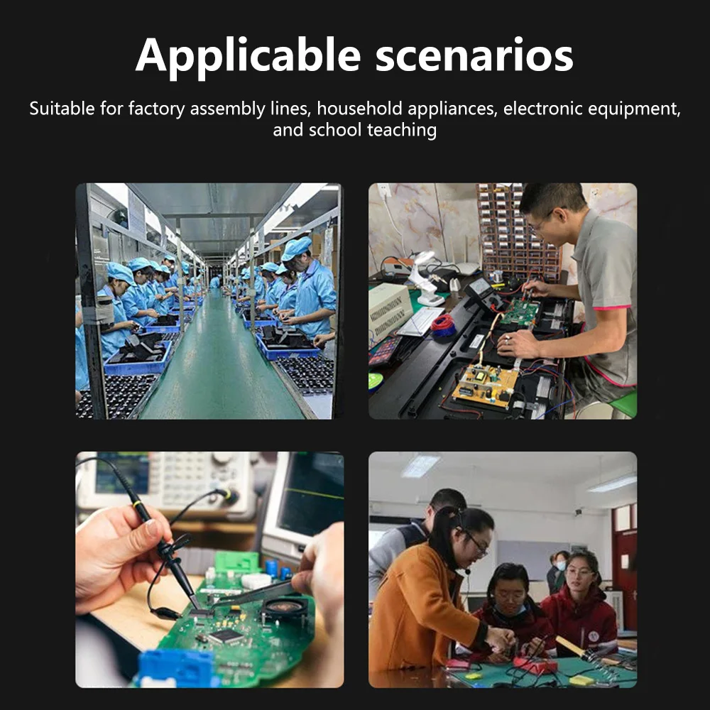 

Soldering Iron Kit 35W 50W with Interchangeable Iron Tip Handheld Soldering Iron Repair Tool for Hobby Enthusiast