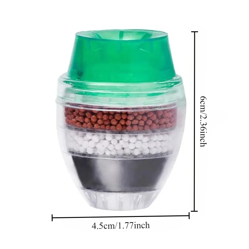 Meerlaagse kraan Filtermondstuk Cover Kraan Keuken Huishoudelijk Drinkwater Filterpatroon Waterfilter Gootsteenaccessoires