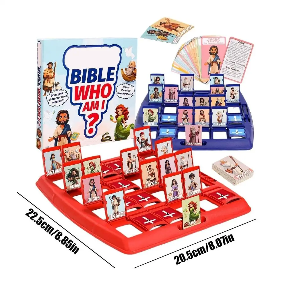 Neue tragbare Bilderbibel, wer ich bin, Brettspiele, Bibel, Studie, Bibel, Wissen, Bibel, wer ich bin, Brettspielzeug, Partyspielzeug, Ratet mal, Bibelspielzeug