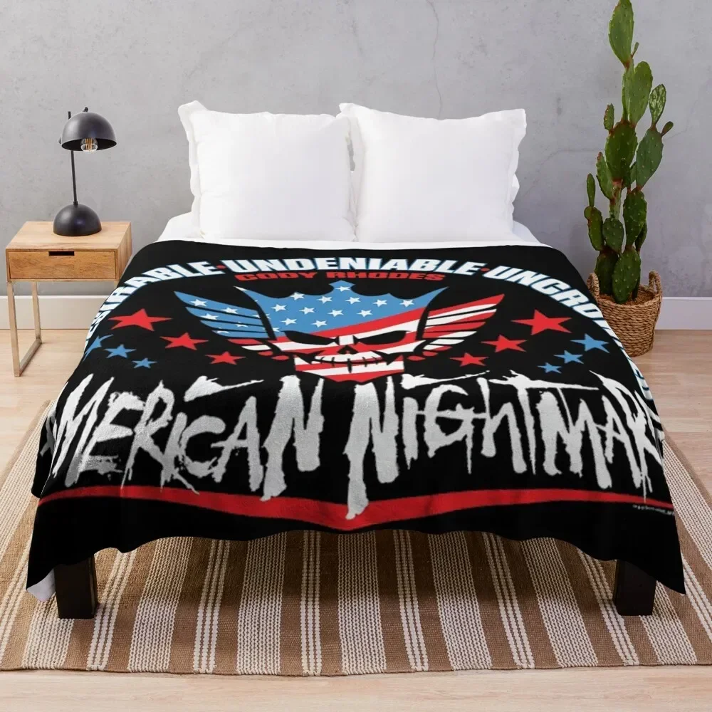 

The American Nightmare Throw Blanket Compact Warm Blanket for Car Road Trip