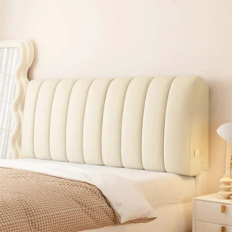 كريم نمط غرفة نوم الألواح الأمامية ذاتية اللصق منجد حصير السرير الجانب وسادة المضادة للتصادم لوحات الحائط غرفة نوم السرير وسادة #5