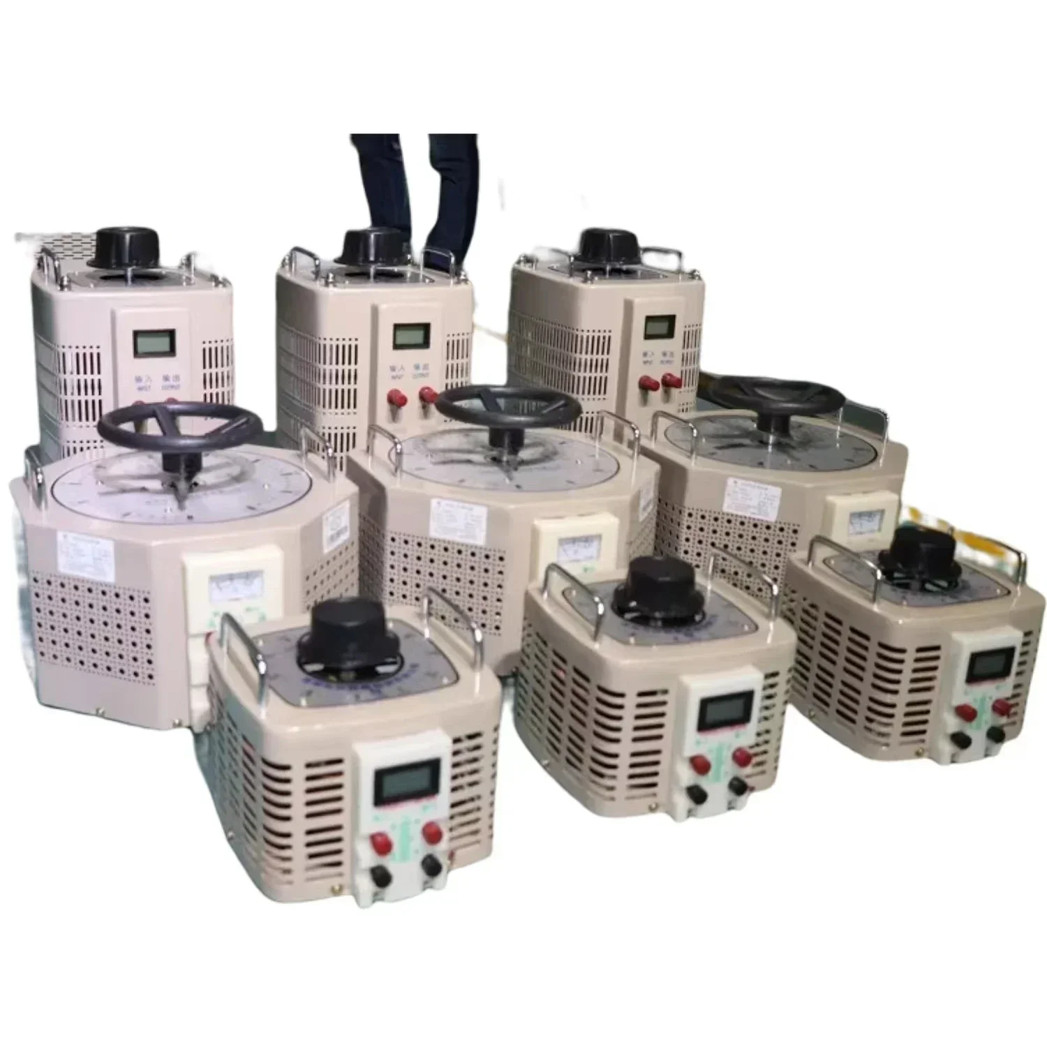 20KVA 30KVA 40KVA Manual transformer 540-580v input 0-380v output variac transformer