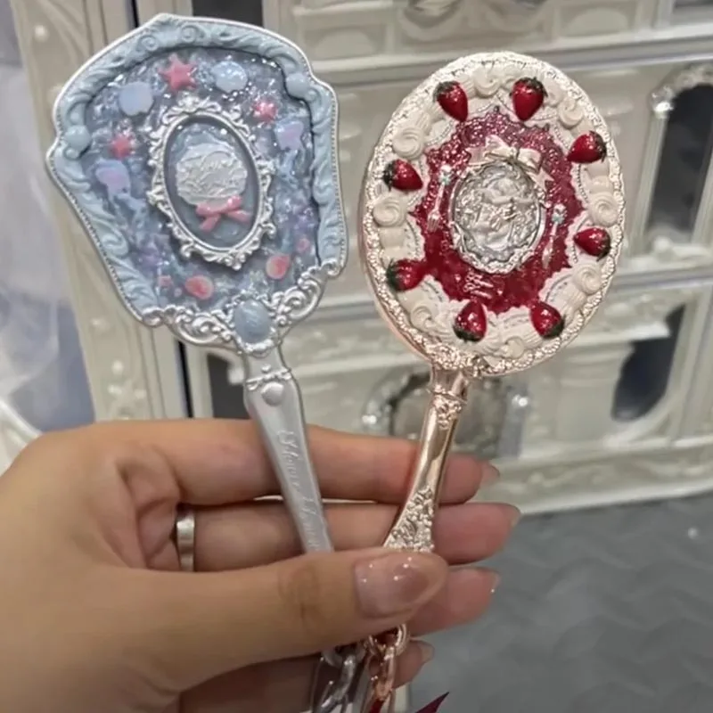 フラワーノウ ストロベリーカピット ミニミラー レッドミラーバームペンダント