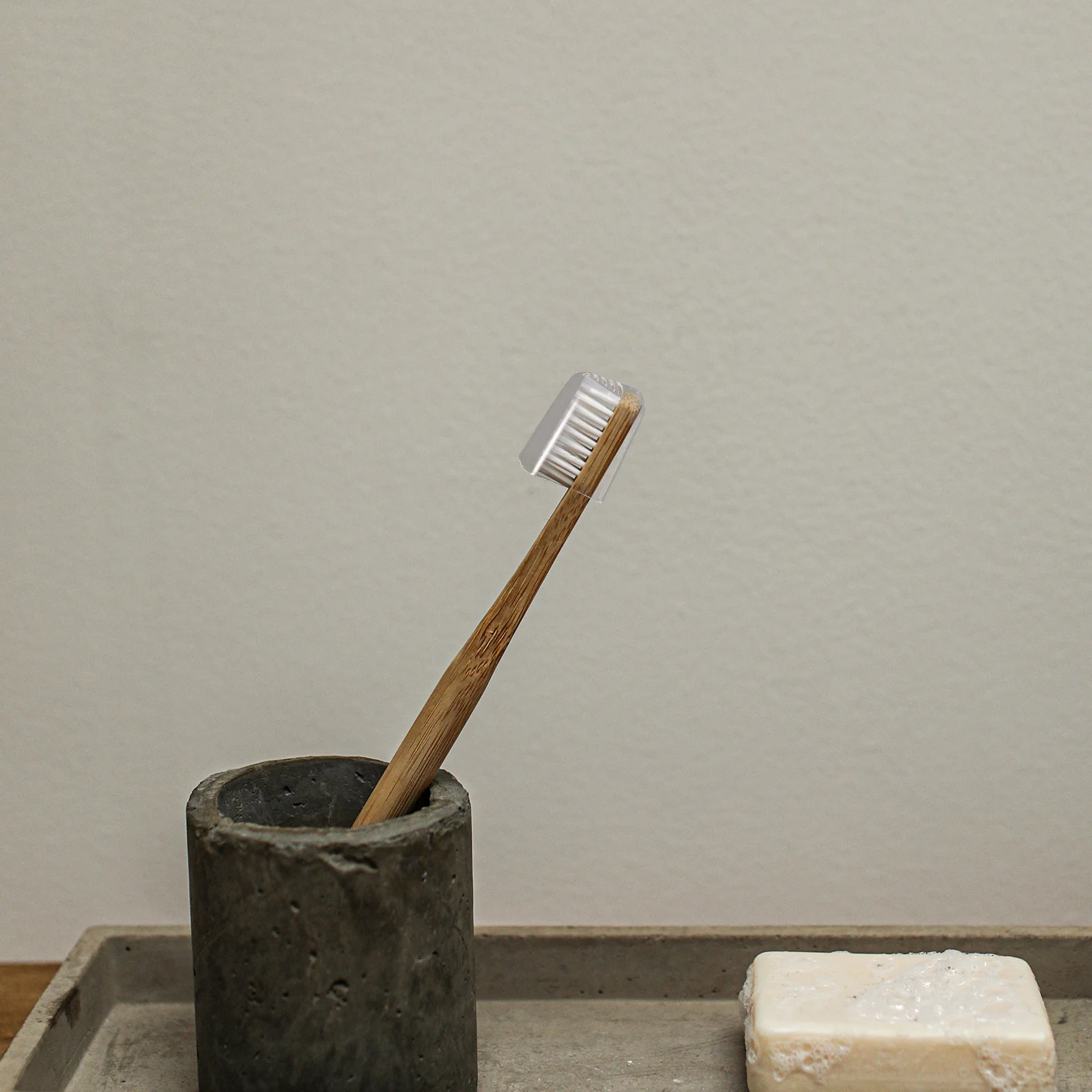 

24 Pcs Toothbrush Head Protective Sleeve Plastic Cover Caps Covers for Heads up Portable Travel Holder Accessories