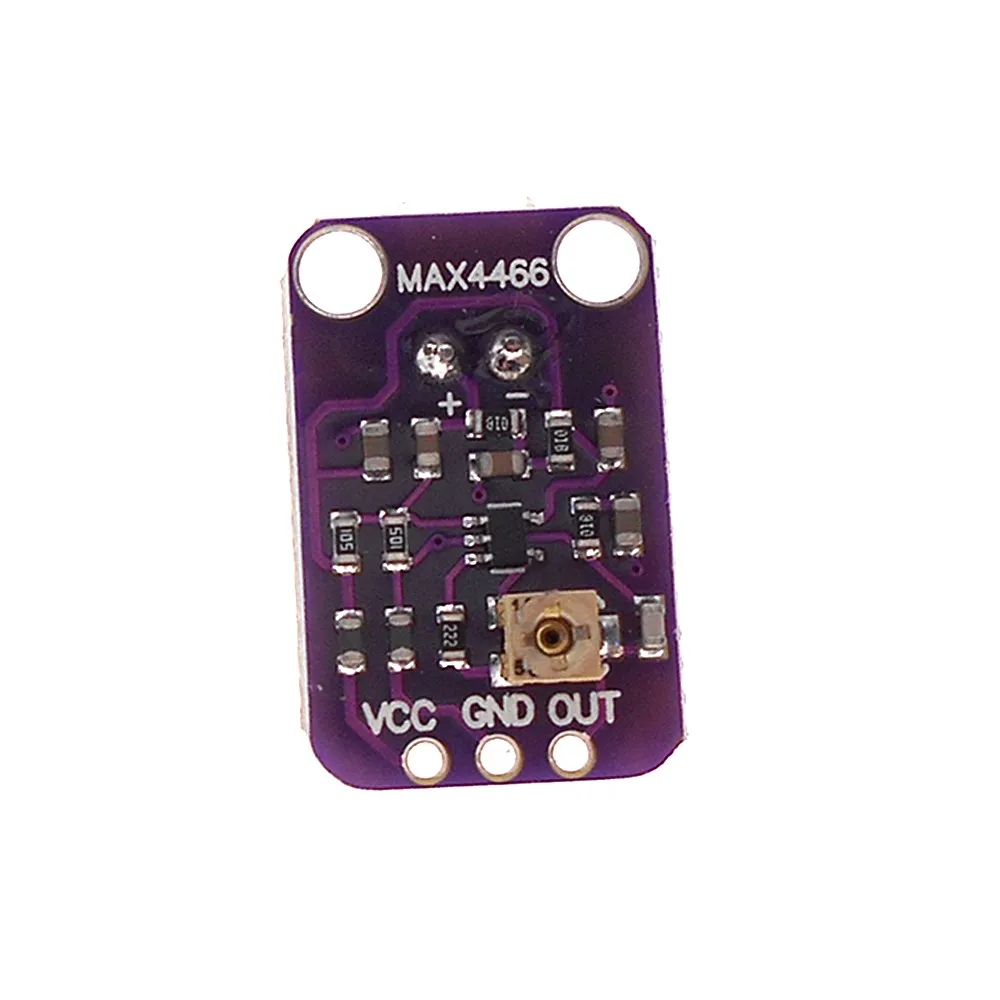 GY-MAX4466 사운드 센서 모듈 MAX4466 마이크 프리 앰프