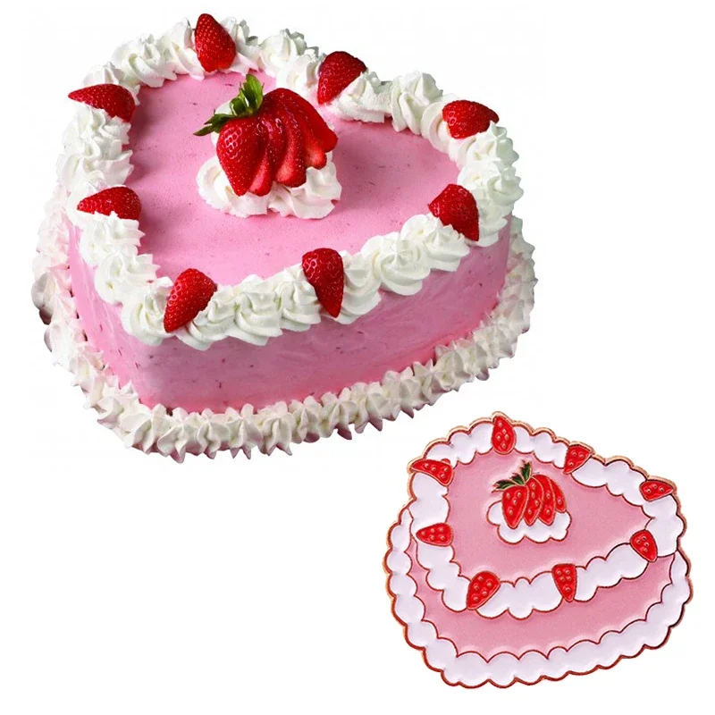 Sweet Cake Enamel Pin Game Movie Inspired Birthday Cakes Brooches Dessert Sweets Lovers Gift view 2