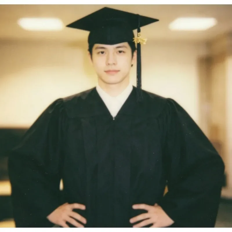 

Formal Graduation Gown Cap and Tassel Set for High School College Commencement Ceremony and Academic Regalia