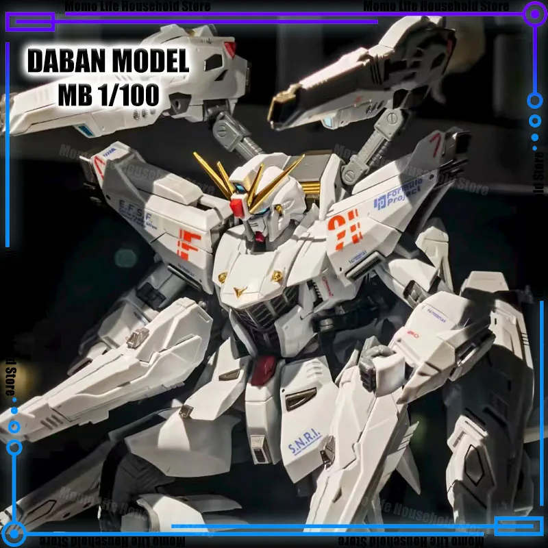 

In Stock DABAN 8821 MB 1/100 F91 Twin Vsbr Type Assembly Plastic Model Kitsanime Action Figure Robot Plastic Model Gifts Toys