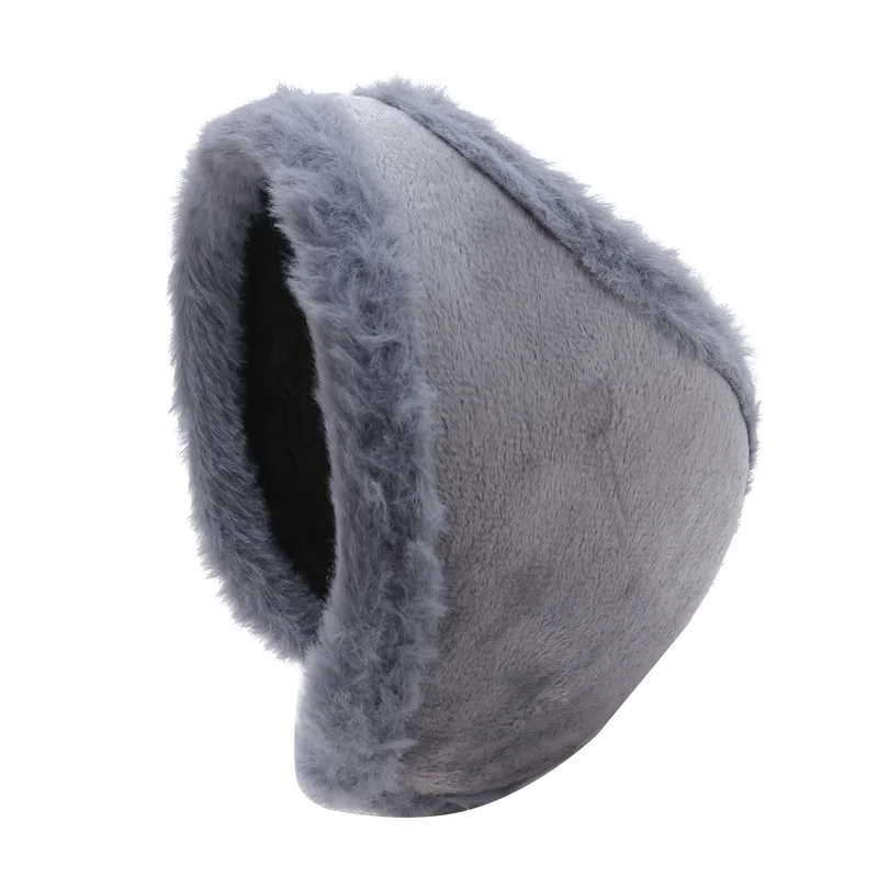 Soft Plush Thickening Ear Warmer Women Men Cold Proof Fashion Winter Earmuffs Solid Color Earflap Outdoors Protection Ear-Muffs