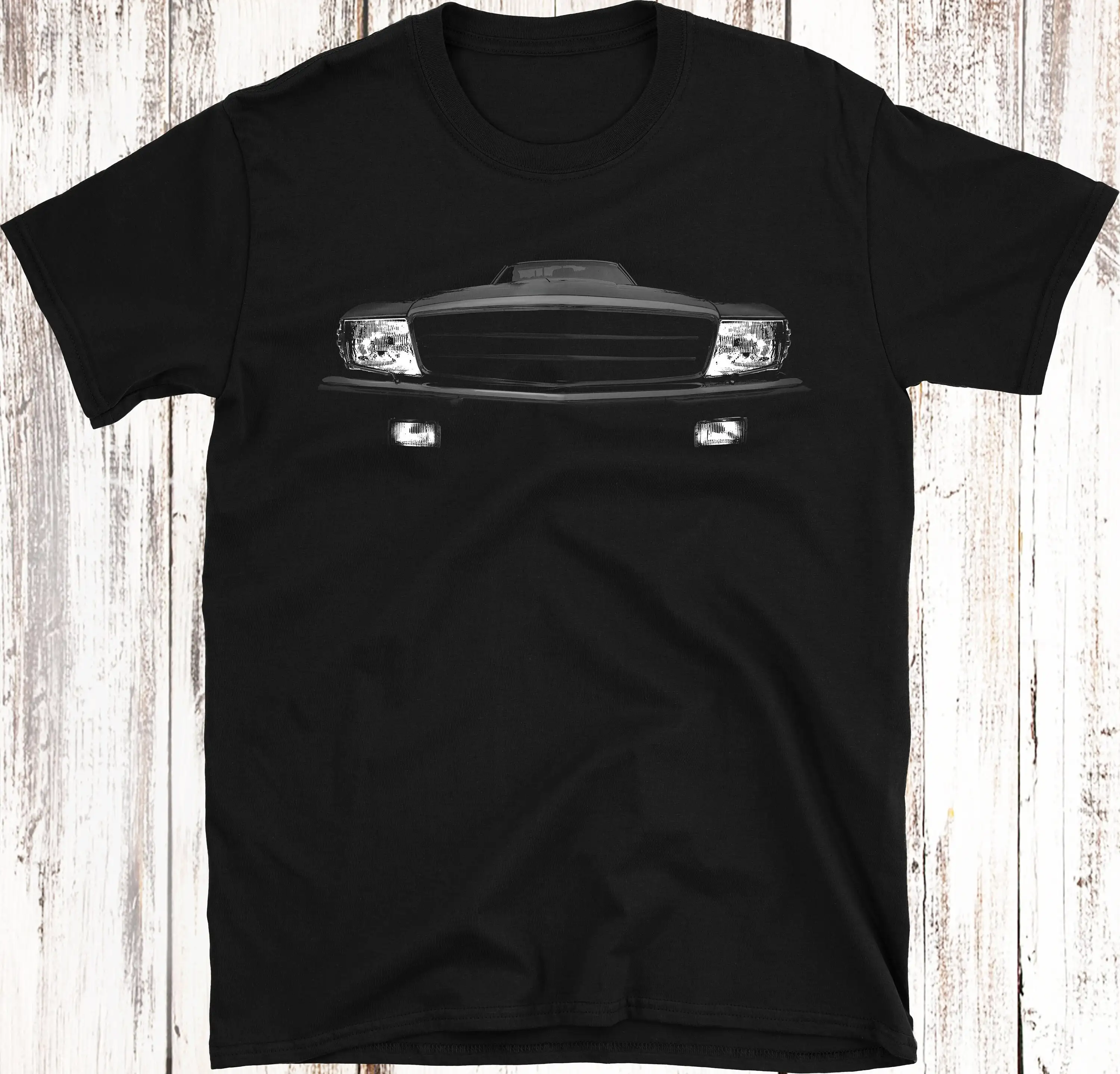 German Performance SL r107 500 Headlights Glow T Shirt Idea Present Awsome Classic Car Lights On Holiday Birthday