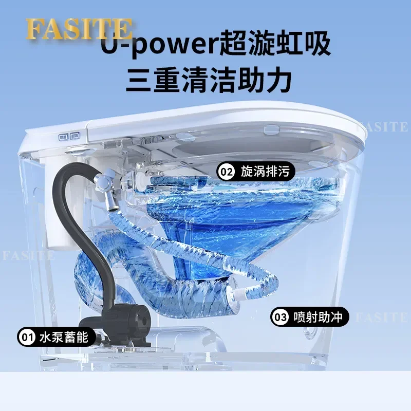 For Smart Toilet M3 Series No Water Pressure Limit Foam Shield Intelligent Bidet Seat Bathroom Fixture