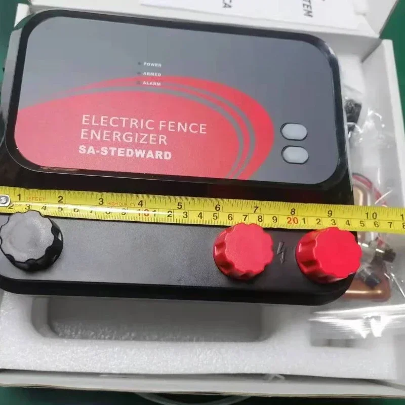 

Electric Fence Solution 2 12KV High Voltage LCD Electric Fence Energizer with Remote For House Garden Hot sales