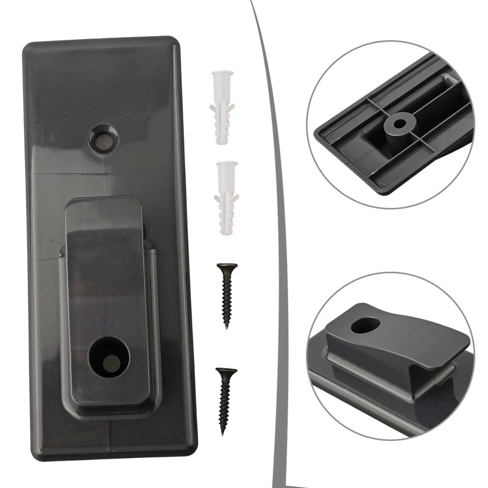 1 Set Wall Mount Hanger Hook Kit For Shark For Rocket Vacuum HV300 HV302 HV322 HV380 Vacuum Cleaner Replacement Parts