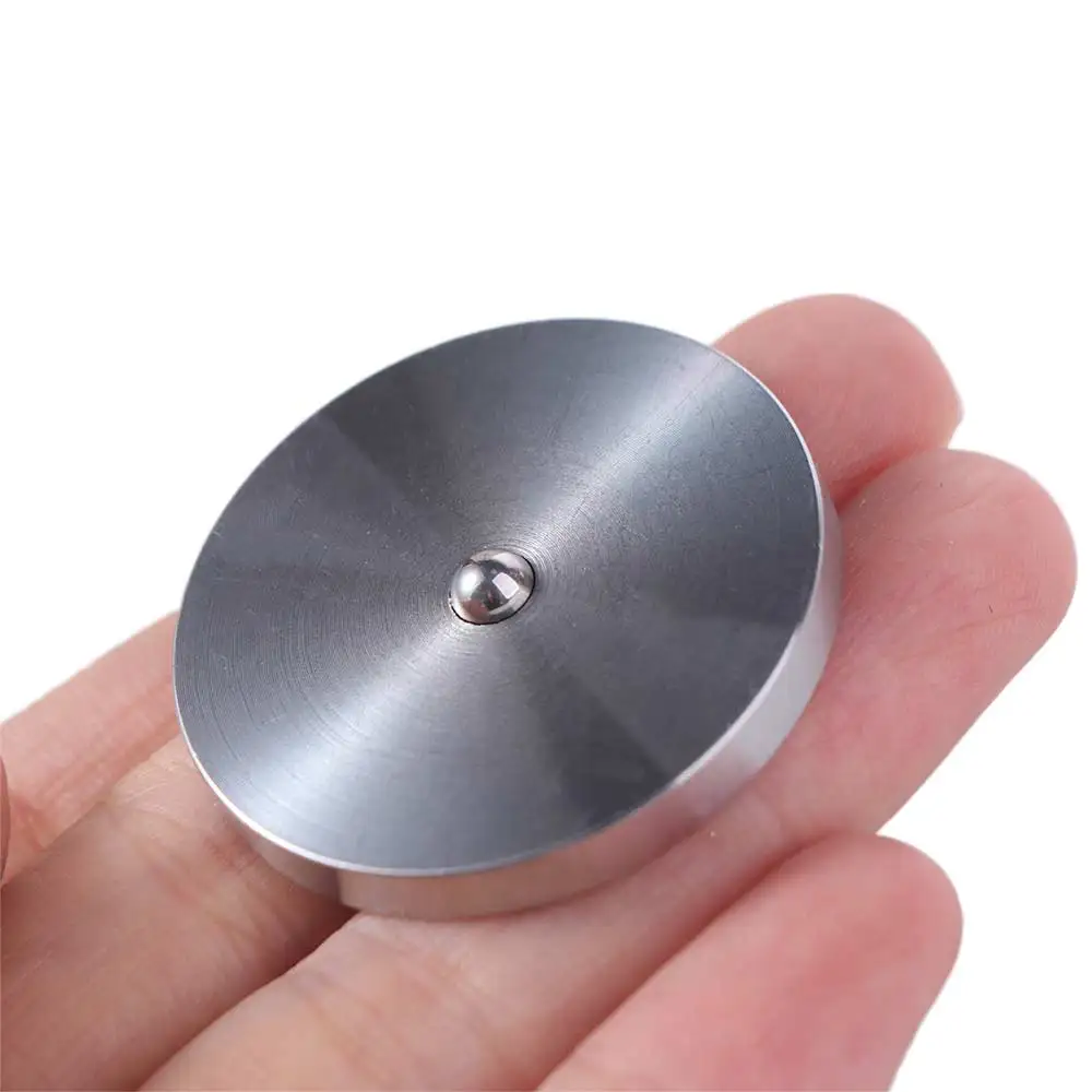 Jouets ronds Fidget Spinner, roulement silencieux, soulage la Fatigue, jouets Spinner de bureau, gyroscope du bout des doigts en métal en acier inoxydable