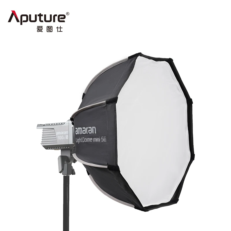 Imagem -02 - Aputure Light Dome Mini se Softbox Libere Rapidamente Portabe Bowens Monte Octagon Guarda-chuva Softbox Outdoor Softboxs para Flash