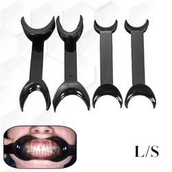 Abridor de boca ortodôntico dental, T-Shape Cheek Lip Retractor, Espalhador intraoral, Materiais Odontologia, 4pcs