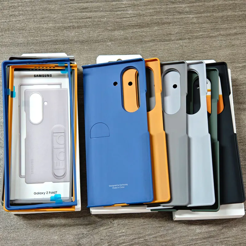 Luksusowe etui z funkcją stojaka do Samsung Galaxy Z Fold7 Fold 7, plastikowe, odporne na wstrząsy, twarda obudowa ochronna do Z Fold7 5G — zdjęcie produktu 2