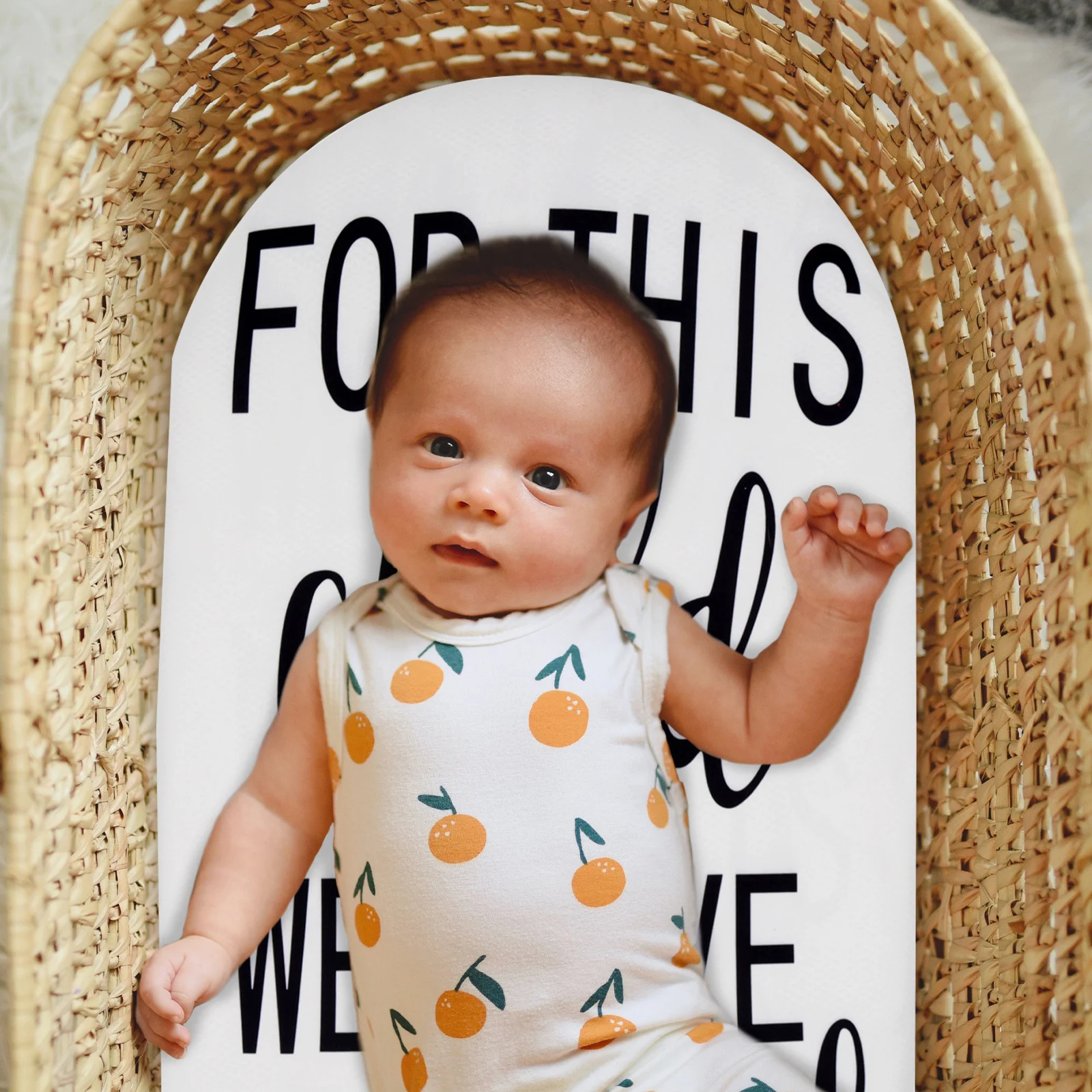 

Baby Cradle Mattress Cover Bassinet Bedding Pad Fitted Sheet Soft Breathable Elastic Baby Boy Girl Friendly Design