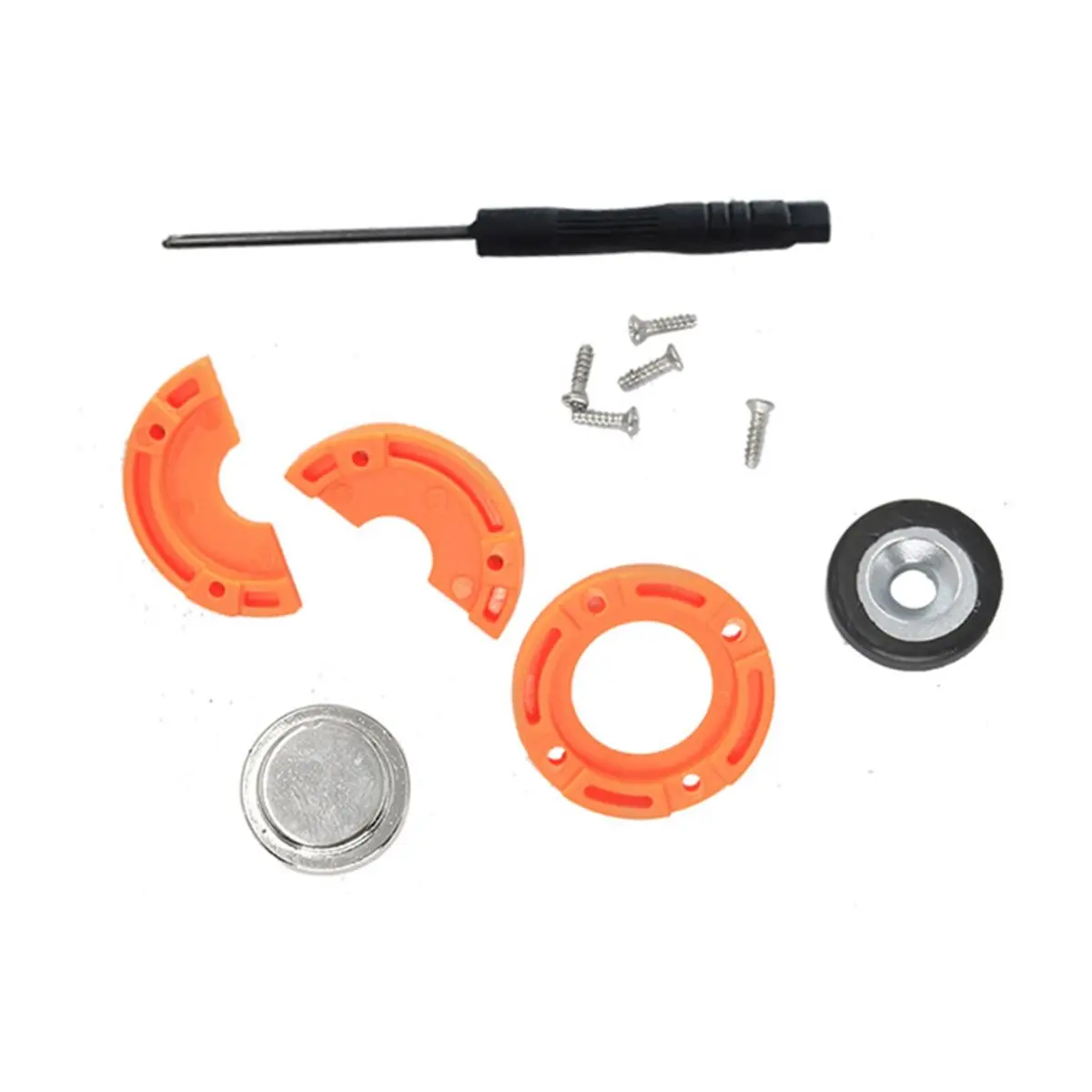 DT257 STOCK-Magnetic Mic Mount Bracket, Hand Microphones Fixed Bracket, Wall Mount Holder for FT7900R 510DR MH48 SSD85 Orange