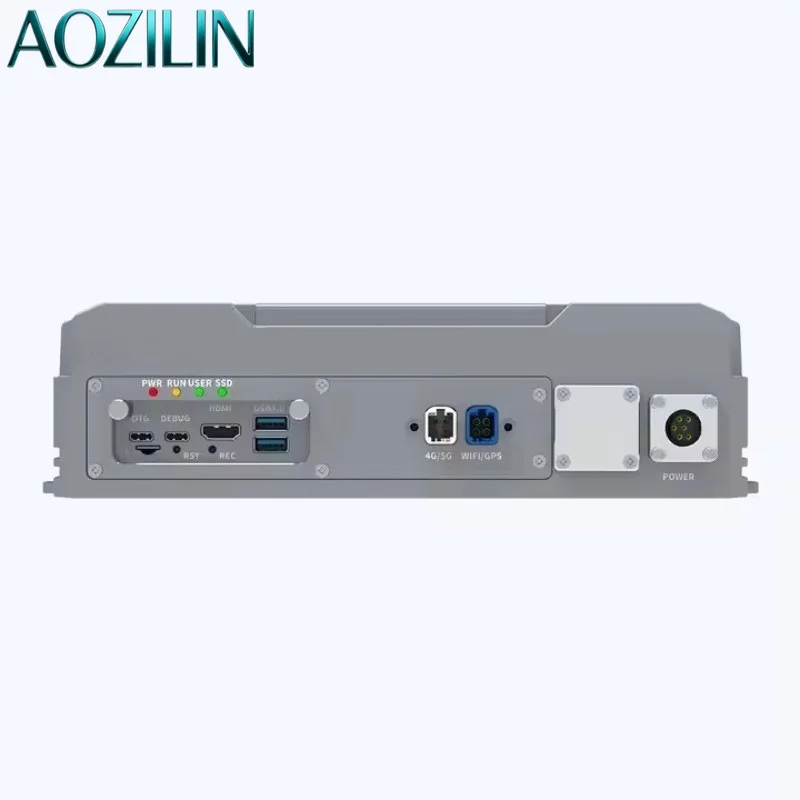 

AOZILIN T208P-G AI Edge Computing Box 4GB 34TOPS 6-Core CPU 8x GMSL2 Ports Industrial AI Solution