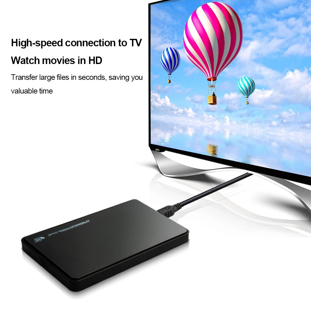 قرص صلب خارجي للكمبيوتر المحمول المحمول ، حافظة SSD ، واجهة نقل USB 3.0 ، كابل USB مدعوم ، قدرة 500GB ، 2.5"