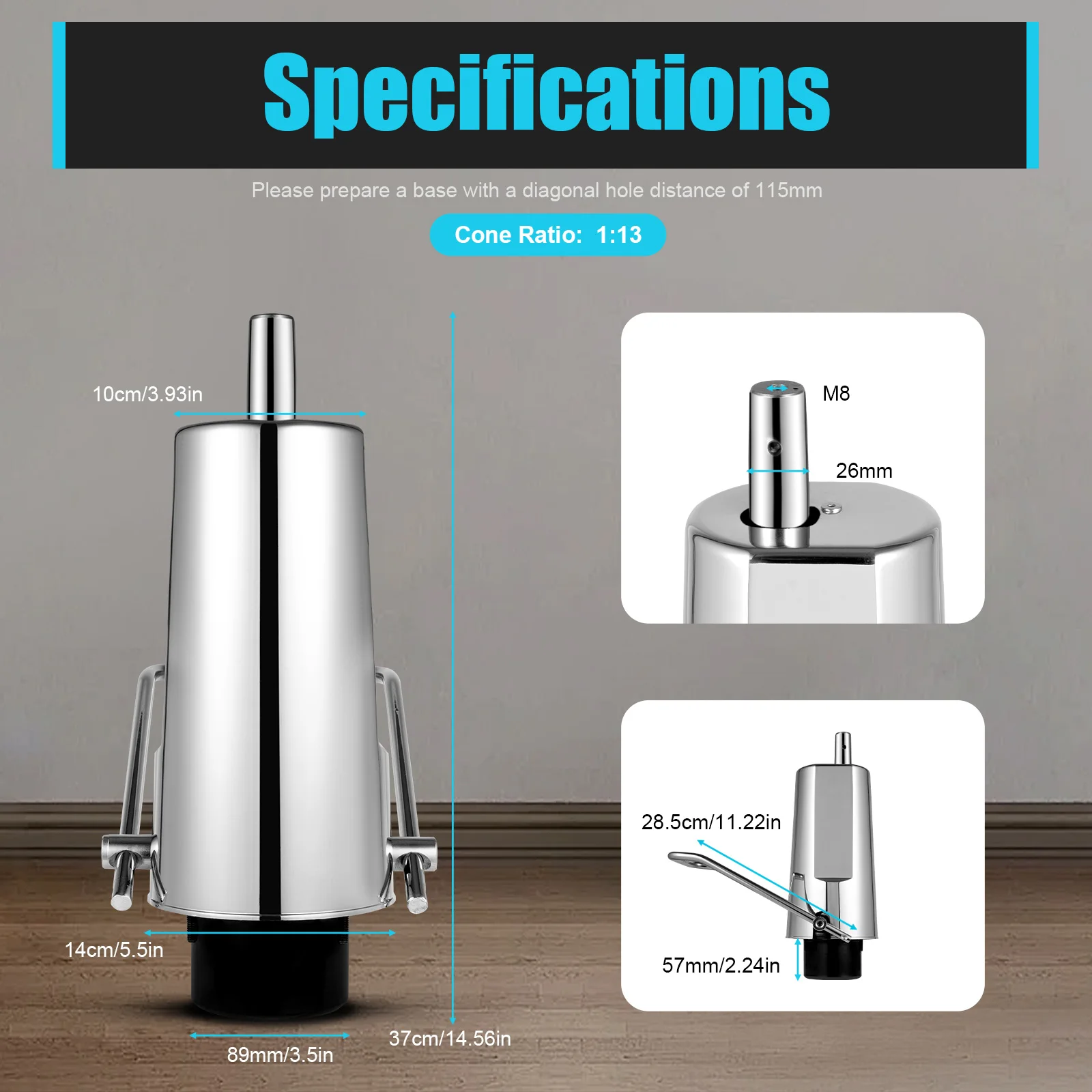 이발소 의자 유압 펌프