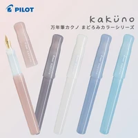 Pluma estilográfica japonesa Pilot Kakuno Madoromi Dreamy, diseño de cara sonriente, agarre suave y cómodo, estética Instagrammable para niños y principiantes