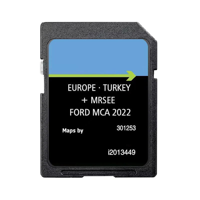 Naving Sat Nav Europe لخرائط بطاقة Ford SD Mondeo Kuga Focus C-Max S-Max (2010-2014) MCA 2022