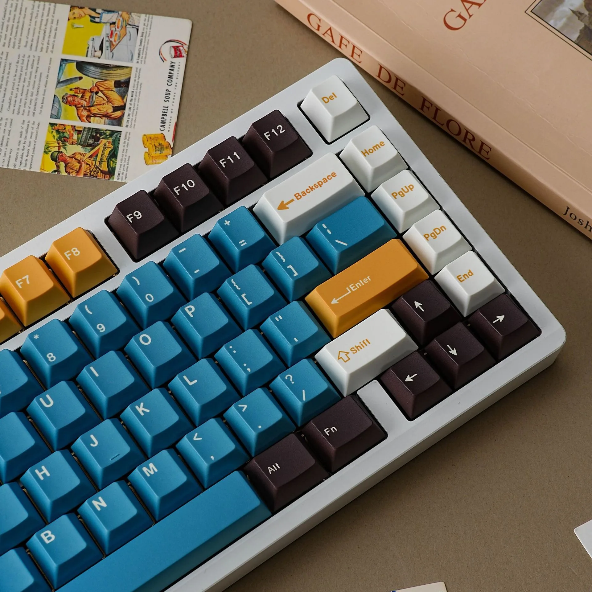 Hebrew Russian German Spanish French Abnt2 UK Japanese Korean Mechanical Keyboard Keycaps Cherry Profile PBT Keycap 7U ISO Enter