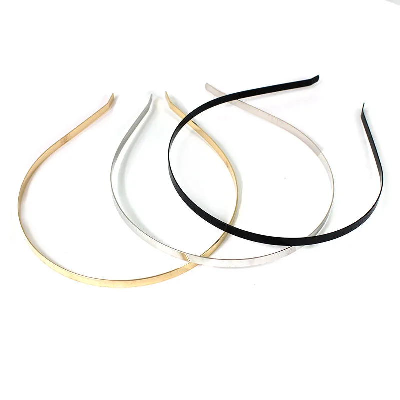 

10Pcs Metal Steel Headband Hair Headwear Accessories Head Hoop Base for Headwear Black DIY Making Hairwear Jewelry Accessories