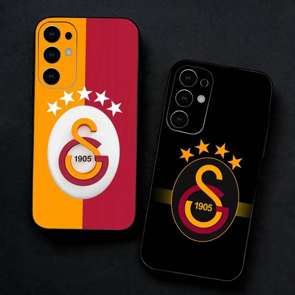 G-GalatasarayS 1905s Logo Phone Case For Samsung S25,S24,S21,S22,S23,S30,Ultra,S20,Plus,Fe,Note,5G Black Cover