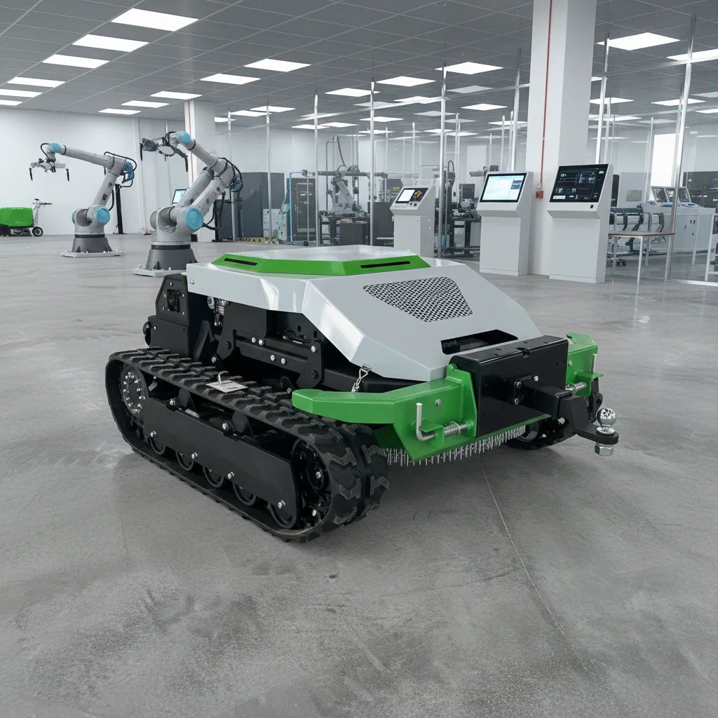 Smart Remote Control Lawn Mower Heavy Duty Automatic Mowing Machine for Commercial Use